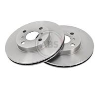 A.B.S. 2X Disque De Frein Avant 254 Ventilé Pour Toyota Paseo Coupe EL54