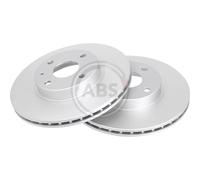 ABS All Brake Systems Disque de frein ventilé 16458 pour MAZDA MX‑5 I/II – Jeu de 2