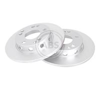 A.B.S. 2X Disque De Frein Avant 262 Voll Pour Mercedes-Benz 190 W201 15778