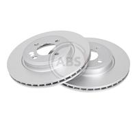 2x Disque de frein ventilé 17349 A.B.S. pour MINI MINI MINI Décapotable