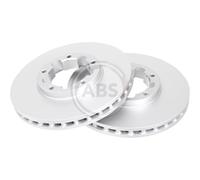 A.B.S. 2X Disque De Frein Avant 276 Ventilé Pour Nissan NT400 Cabstar F24F