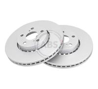 A.B.S. 2X Disque De Frein Avant 276 Ventilé Pour Toyota Avensis Station