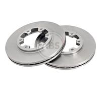 Jeu de 2 disques de frein avant A.B.S. 15994