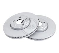 A.B.S. 2X Disque De Frein Avant Ø296 Mm Ventilé Pour Volvo V60 II 225 D3 T8