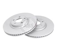 A.B.S. 2X Disque De Frein Avant Ø316 Mm Ventilé Pour Ford S-Max CJ 2.0 EcoBlue