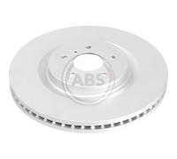 2x Disque de frein ventilé 18214 A.B.S. pour INFINITI NISSAN