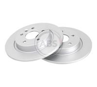 A. B. S.2x Disques de Frein Arrière 280 Plein pour Volvo V40 Hayon 525 526