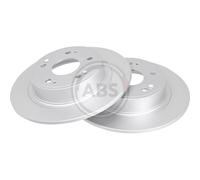 A. B. S.2x Disques de Frein Arrière 282 Plein pour Honda Accord VIII Cu Cw Cr