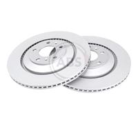 A. B. S.2x Disques de Frein Arrière Ø335 MM pour VW Phaeton 3D_3.0 V6 Tdi