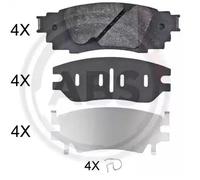 A.B.S. 35135 Plaquettes de freins pour TOYOTA C-HR (AX10) pour LEXUS RX (L2)