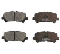 Plaquettes Avec Acoustique Verschleißwarnung 17,4 MM A. B. S. pour Toyota Hiace