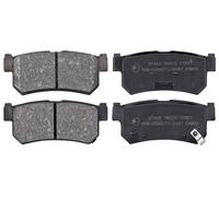 ABS All Brake Systems Plaquettes de frein 37460 – Jeu de 4 arrière pour Ssangyong Daewoo