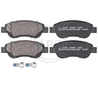 A.B.S. 37483 Plaquettes de freins convient pour PEUGEOT 107 Schrägheck (PM, PN)