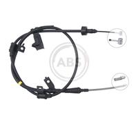 A. B. S. Câble de Frein à Main Droite pour Kia Rio II Hyundai Accent III)