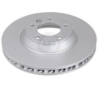 A.B.S. Coated Disque de frein pour VW Touareg I (7LA, 7L6, 7L7) 350mm 17503
