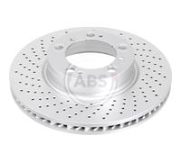 A. B.S.Disque Ø319 Ventilé Avant à Gauche pour Porsche Boxster Spyder 911 991