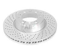 A. B.S.Disque Ø330 Ventilé Arrière Gauche pour Porsche 911 Targa 996 997