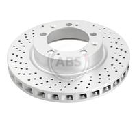 A.B.S. Disque De Frein Ø304 Ventilé Avant Gauche Pour Porsche 911 Cabriolet 993