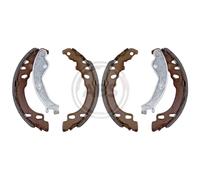 A.B.S. Ensemble De Plaquettes De Frein Arrière Pour Fiat 500 C 312_ Ford KA RU8
