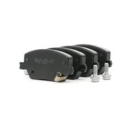 ABS All Brake Systems Plaquettes de frein 35150 – Jeu de 4, essieu avant avec indicateur d'usure