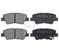 A.B.S. Plaquettes de frein Arrière pour HYUNDAI i20 3/5 portes (GB, IB) 37777