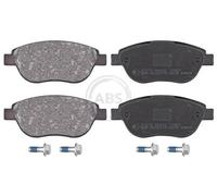A.B.S. Plaquettes de frein Avant convient pour PEUGEOT 206 3/5 portes (2A/C)