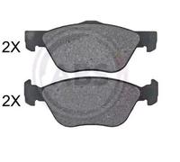 A.B.S. Plaquettes de frein Avant pour FIAT Strada Pick-up (278) Plaquettes de