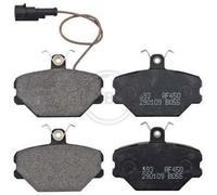 A.B.S. Plaquettes de frein Avant pour FIAT Uno 3/5 portes (146, 158) Plaquettes