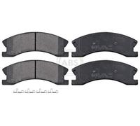 A.B.S. Plaquettes de frein Avant pour JEEP GRAND CHEROKEE III (WH, WK) 38945