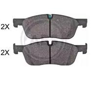 A.B.S. Plaquettes de frein Avant pour LAND ROVER Range Rover Velar (L560) 35105