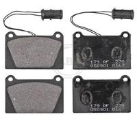 A.B.S. Plaquettes de frein Avant pour MG Metro 3/5 portes Plaquettes de freins