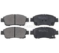 A.B.S. Plaquettes de frein Avant pour TOYOTA Yaris 3/5 portes (P1) PLATZ (NCP1)