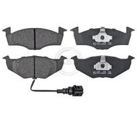 A.B.S. Plaquettes de frein Avant pour VW Polo IV 3/5 portes (9N, 9A) Plaquettes