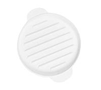 à bacon pour micro-ondes avec couvercle anti-éclaboussure - Poêle à bacon en silicone haute température pour des résultats croustillants, design rainuré résistant à la graisse, préparation