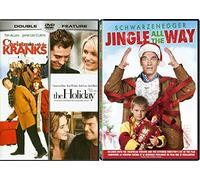 A Bag of Christmas 3-Movie Spirit DVD The Holiday / The Kranks + Jingle All The Way Fun Triple Feature Bundle Modern Family Classics