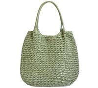 À Bandoulière Bohème En Paille Pour Femmes À Main De Plage Tissé Spacieux Avec Poignée Confortable Grand Panier Sous Les Bras