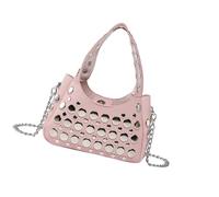 À Bandoulière Élégant Sang De Chaîne Amovible Chaîne Afficier Épaule Main PU En Cuir Pour Main Pour Femmes Usage Quotidien