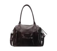 à bandoulière en cuir PU pour femmes, sacs sous les bras, à bandoulière avec sangle réglable, grand à main pour le travail et le quotidien