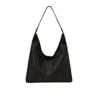 À Bandoulière En PU Texturé Polyvalent Espace De Rangement Généreux À Main Esthétique Coréen Sous Les Bras À Main De Travail En PU Pour Femmes