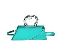 À Bandoulière Pour Femmes Couleur Unie Bandoulière À Main En Cuir PU Pochette Messagers De Mode Avec Poignée En Argent Womens Solid Color Handbag Messengers Pu Leather Shoulder Clutch