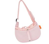à bandoulière résistant à l ' Eau pour Animaux de Compagnie pour Chats et Petits Chiens, Pochette de Voyage Souple avec Ouverture à Cordon ventilé, à bandoulière pour Chat, Petit Chien, Pochette