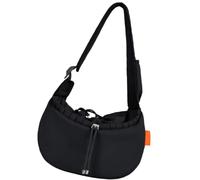 à bandoulière résistant à l ' Eau pour Animaux de Compagnie pour Chats et Petits Chiens, Pochette de Voyage Souple avec Ouverture à Cordon ventilé, à bandoulière pour Chat, Petit Chien, Pochette