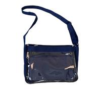 À Bandoulière Uniforme D'école Japonaise Pour Étudiante JK Livre D'anime Fenêtre Transparente Capacité Main Bandoulière En Toile Large Capacity Crossbody