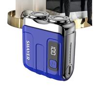 à barbe électrique - compact et rechargeable pour hommes, coupe rapide | sec et humide à double usage, pour le visage, la barbe, la coupe des cheveux, le toilettage, les voyages,