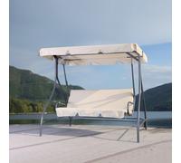 DONDOLO IN ACCIAIO ROMANTIC A 3 POSTI