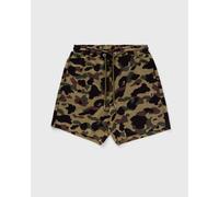 A Bathing Ape 1ST CAMO JACQUARD ONE POINT RELAXED FIT SWEAT SHORTS men Sport & Team Shorts green taille: XL