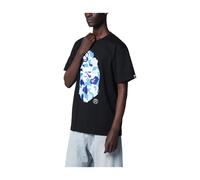 A Bathing APE - ABC Camo Milo On Big Ape Tee - Homme - Tops - Bleu - Taille: 2XL