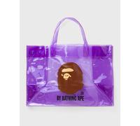 A Bathing Ape APE HEAD CLEAR BAG men Tote & Shopping Bags purple taille: ONE SIZE