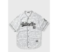 A Bathing Ape CAMO STRIPE BASEBALL SHIRT men Jerseys grey taille: L