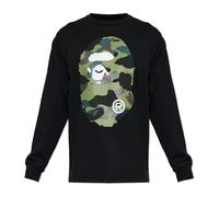 A Bathing Ape - Logo T-Shirt - Homme - Tops - Noir - Taille: L